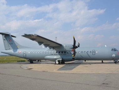 ATR-72-600MUA του τουρκικού Ναυτικού πάνω από τη Χαλκιδική